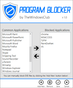 Official Download Mirror for Program Blocker