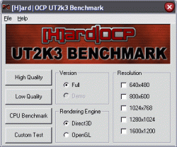Official Download Mirror for UT2K3 Demo Benchmarking