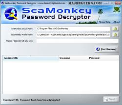 Official Download Mirror for SeaMonkey Password Decryptor