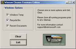 Official Download Mirror for Winnow Cleaner Freeware Edition