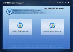 Official Download Mirror for AOMEI OneKey Recovery