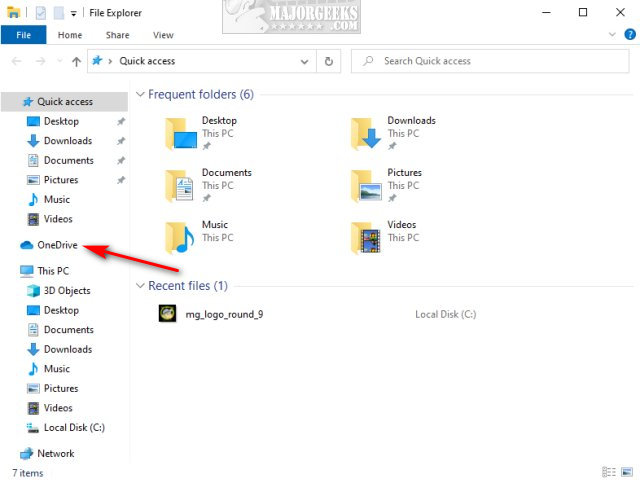 how to add or remove the onedrive shortcut in file explorer 1.jpg
