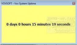 Official Download Mirror for VOVSOFT System Uptime