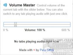 Official Download Mirror for Volume Master for Chrome