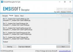 Official Download Mirror for Emsisoft Decryptor for Syrk