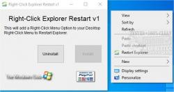 Official Download Mirror for Right-Click Restart Explorer