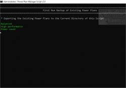 Official Download Mirror for Power Plan Manager Script 