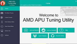 Official Download Mirror for AMD APU Tuning Utility
