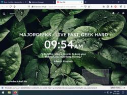 Official Download Mirror for Mue for Chrome and Firefox