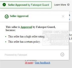Official Download Mirror for Fakespot for Chrome, Firefox, and Edge