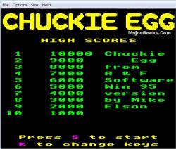 Official Download Mirror for Chuckie Egg