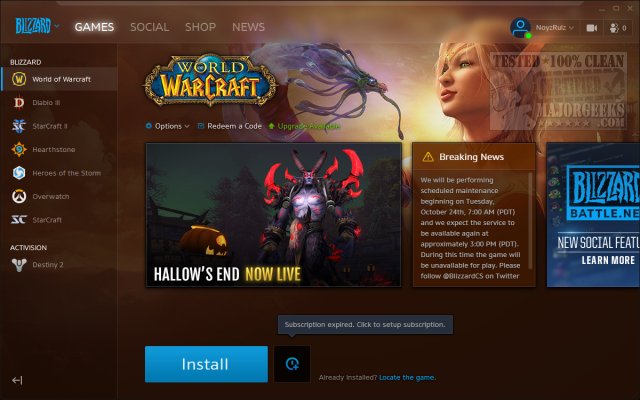 How To Download Blizzard Games