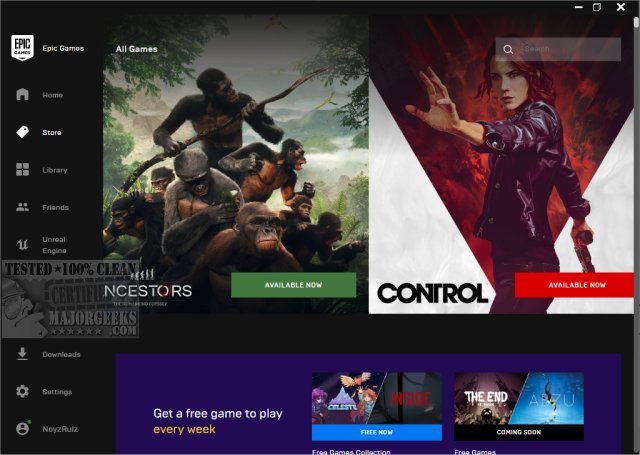 Epic Games Store Launcher for Windows - Download it from Uptodown for free