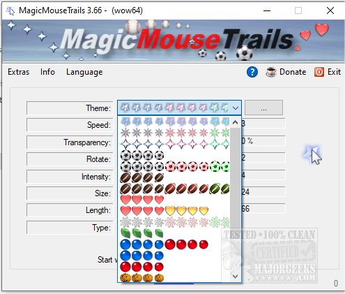 Magic Trail - Mouse Pointer Animated Effects app icon