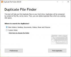 Official Download Mirror for PrivacyRoot Duplicate Finder