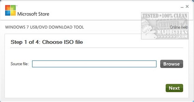 tendens maler Håndbog Create Bootable ISO Files on USB, DVD with Windows USB/DVD Download Tool -  MajorGeeks