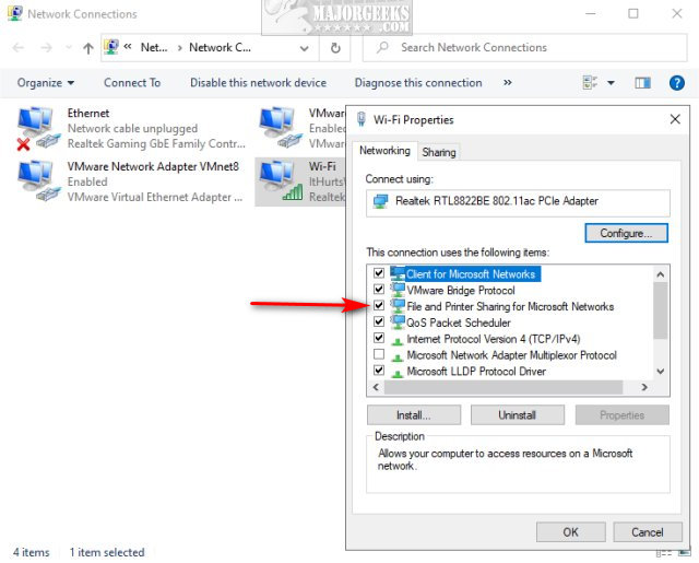 How to Enable File and Printer Sharing Windows 10?