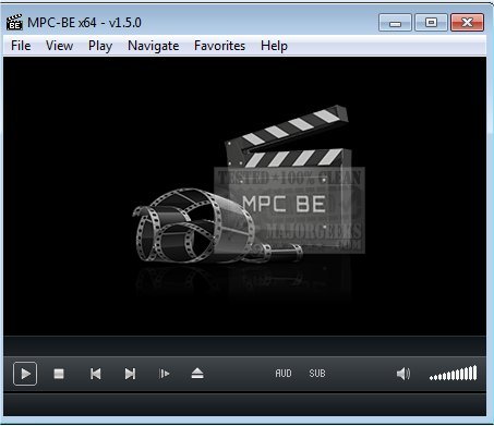 impresión imagen De alguna manera Download Media Player Classic Black Edition (MPC-BE) 64-Bit - MajorGeeks