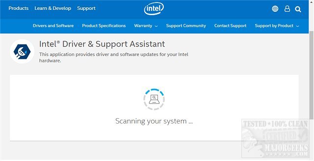 intel support assistant download