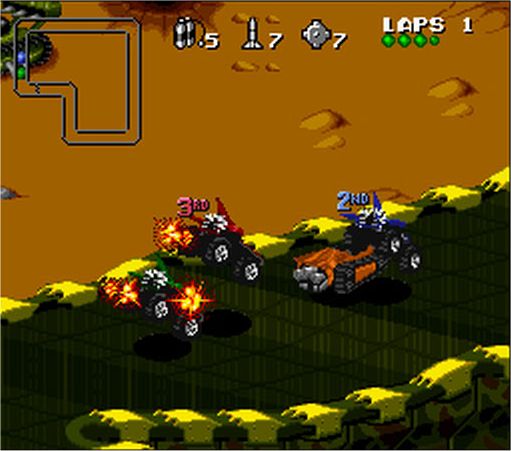Rock N' Roll Racing (SNES)  Rock n roll, Racing, Retro gaming