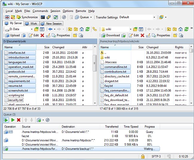 winscp portable download mirror on the wall